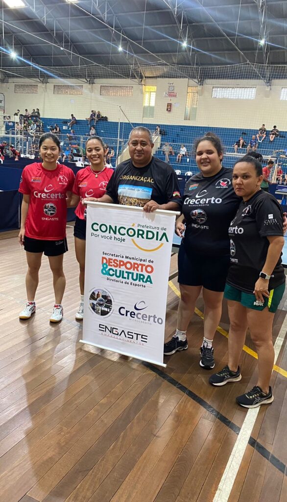 Tênis de Mesa de Concórdia ganha ouro e prata nos JASC 2022