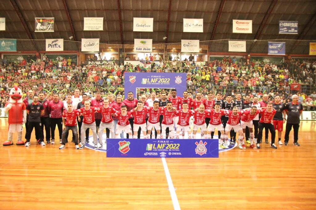 Atlântico de Erechim é vice-campeão da Liga Nacional de Futsal