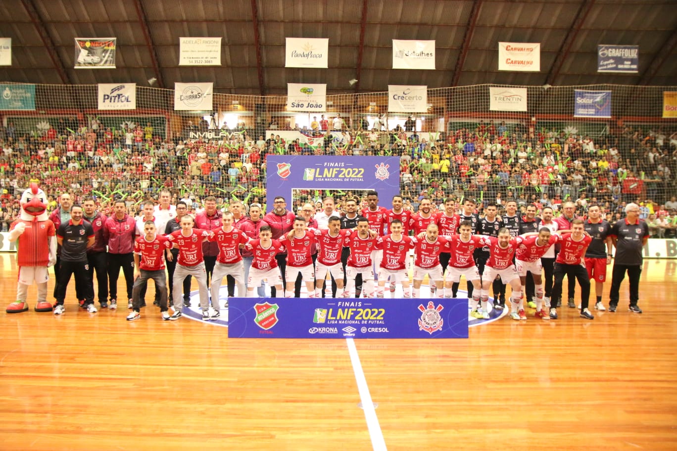 Atlântico de Erechim é vice-campeão da Liga Nacional de Futsal