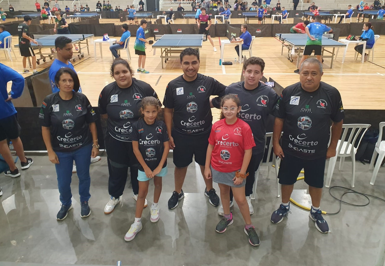 Tênis de Mesa de Concórdia conquista medalhas no Circuito Catarinense