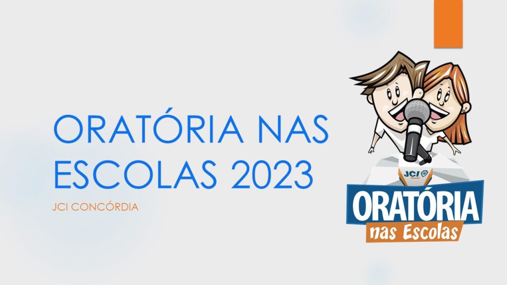 Apoio da Crecerto – Concurso de Oratória nas Escolas- 2023