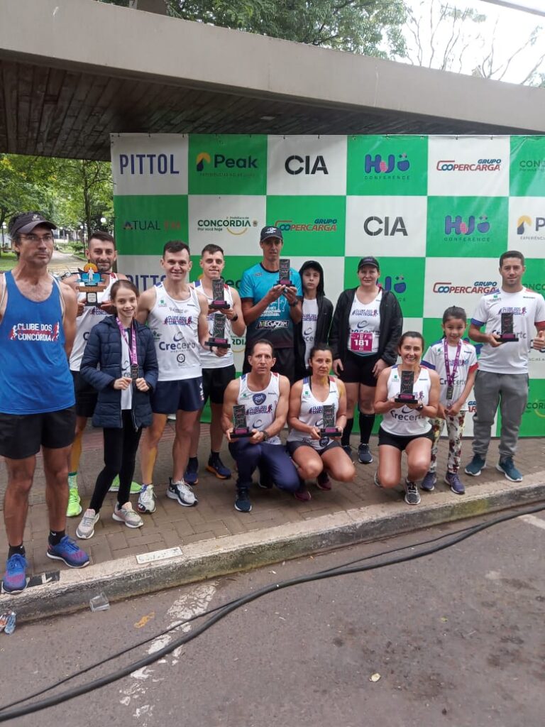 Clube dos Corredores de Concórdia tem grande ano