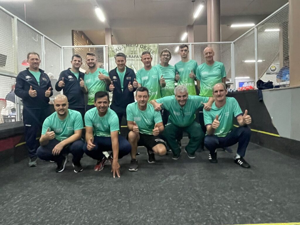 Equipe de bocha de Concórdia é campeã da Taça Meio Oeste de Bocha