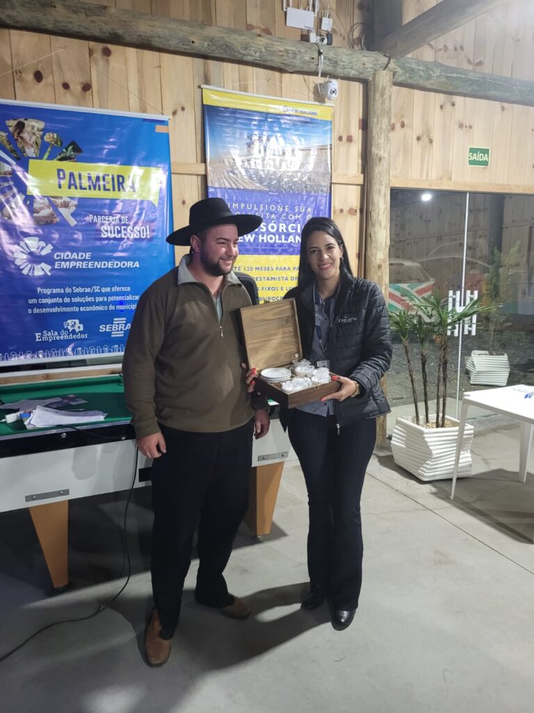 Crecerto presente no 1º Agro Mais em Palmeira, SC - Evento foi um sucesso