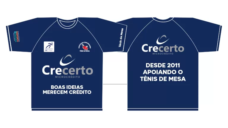 Atletas vestirão camiseta especial da Crecerto durante JASC/ 2024