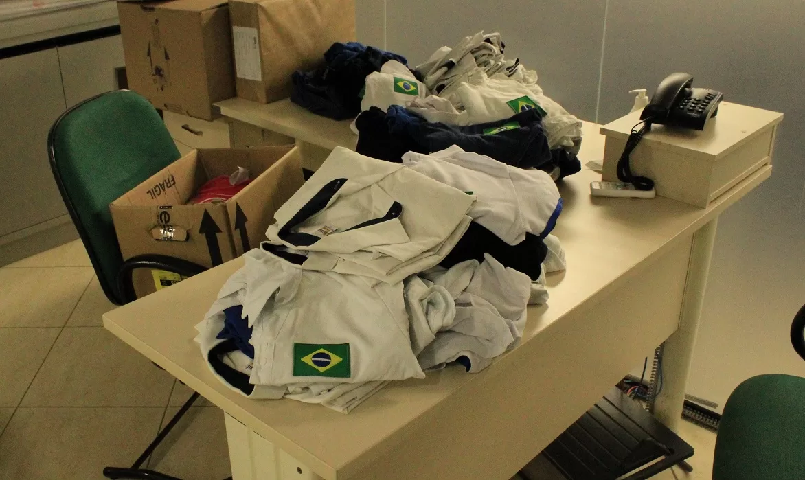 Doação à Central do Agasalho