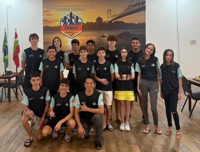 Xadrez Concordiense brilha no Campeonato Brasileiro com destaque em categorias de base