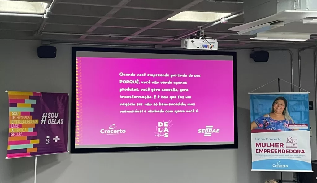 Crecerto patrocina oficina gratuita para mulheres empreendedoras em Chapecó