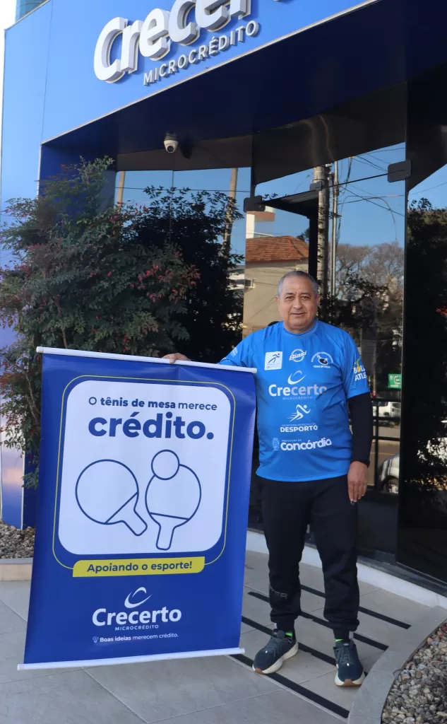 Crecerto renova patrocínio à Associação Concordiense de Tênis de Mesa