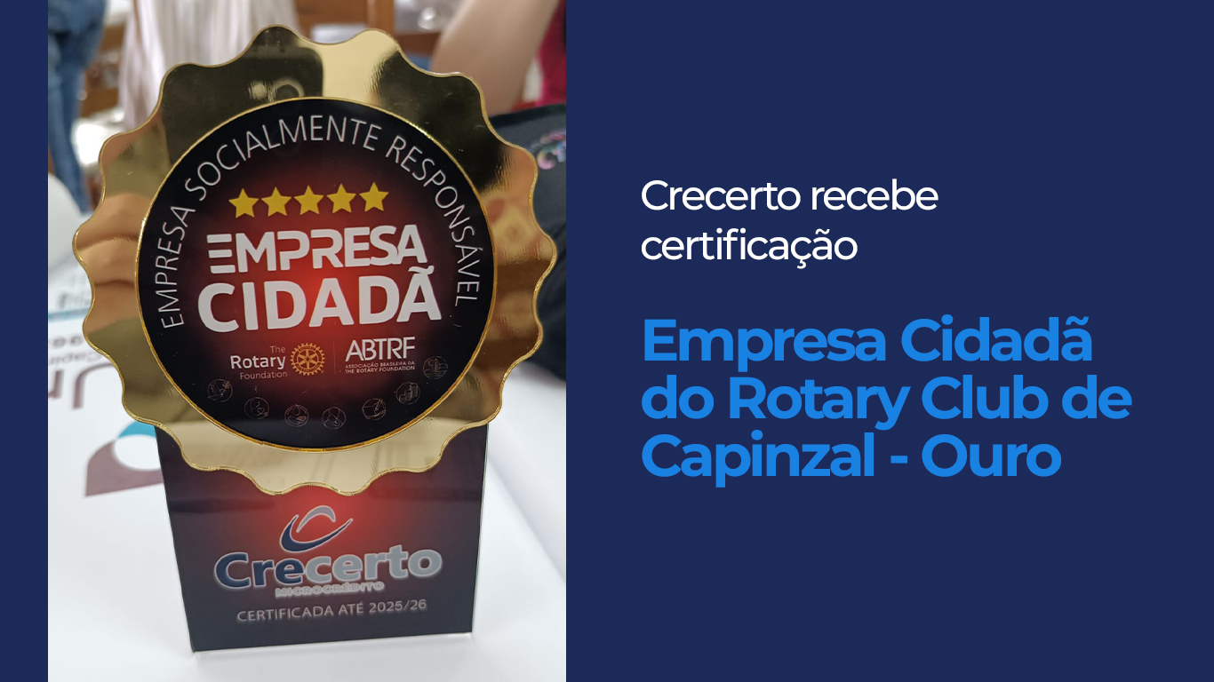 Crecerto recebe certificação Empresa Cidadã durante 5ª Galetada do Rotary Club de Capinzal – Ouro