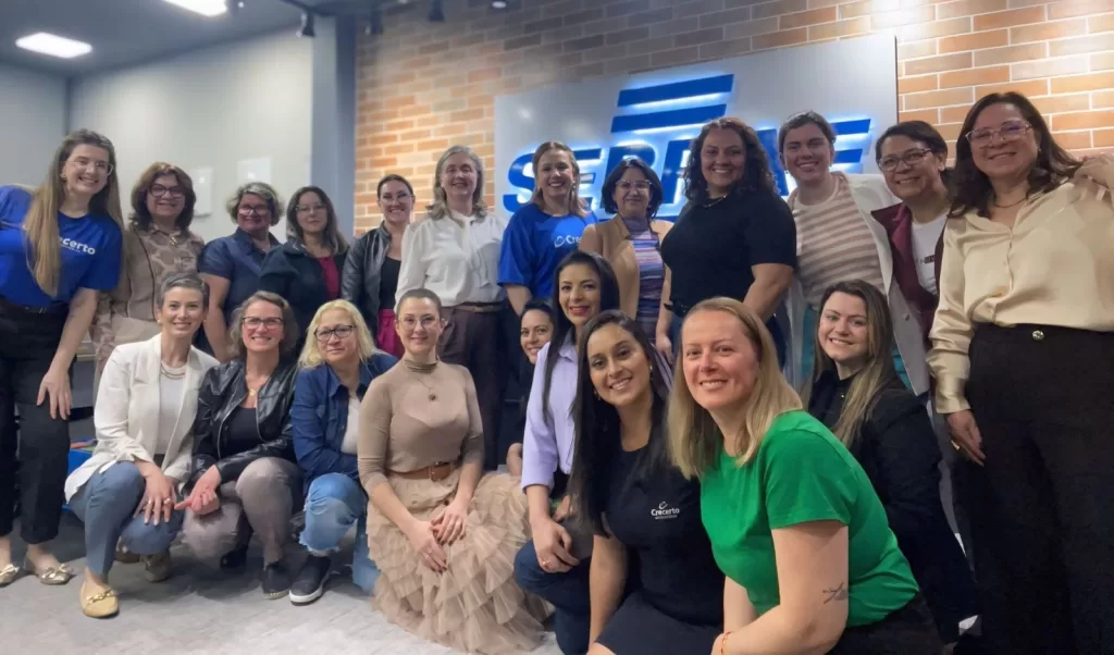 Crecerto participa do evento "Sou Mulher, Empreendedora e Muito Mais" em Joaçaba