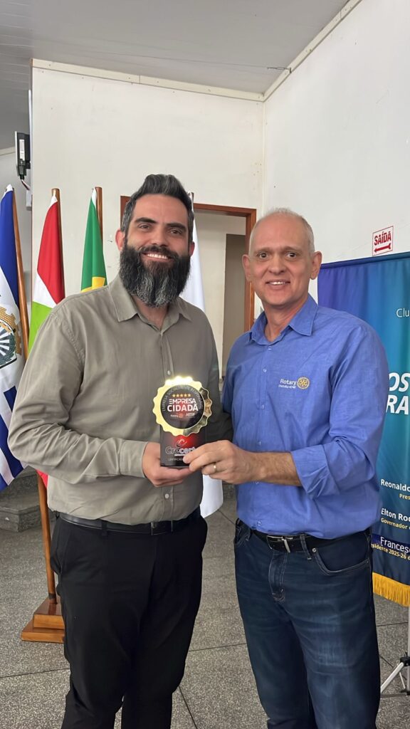 Crecerto recebe certificação Empresa Cidadã durante 5ª Galetada do Rotary Club de Capinzal - Ouro