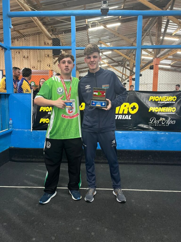 Atleta concordiense conquista título catarinense sub-18 de bocha
