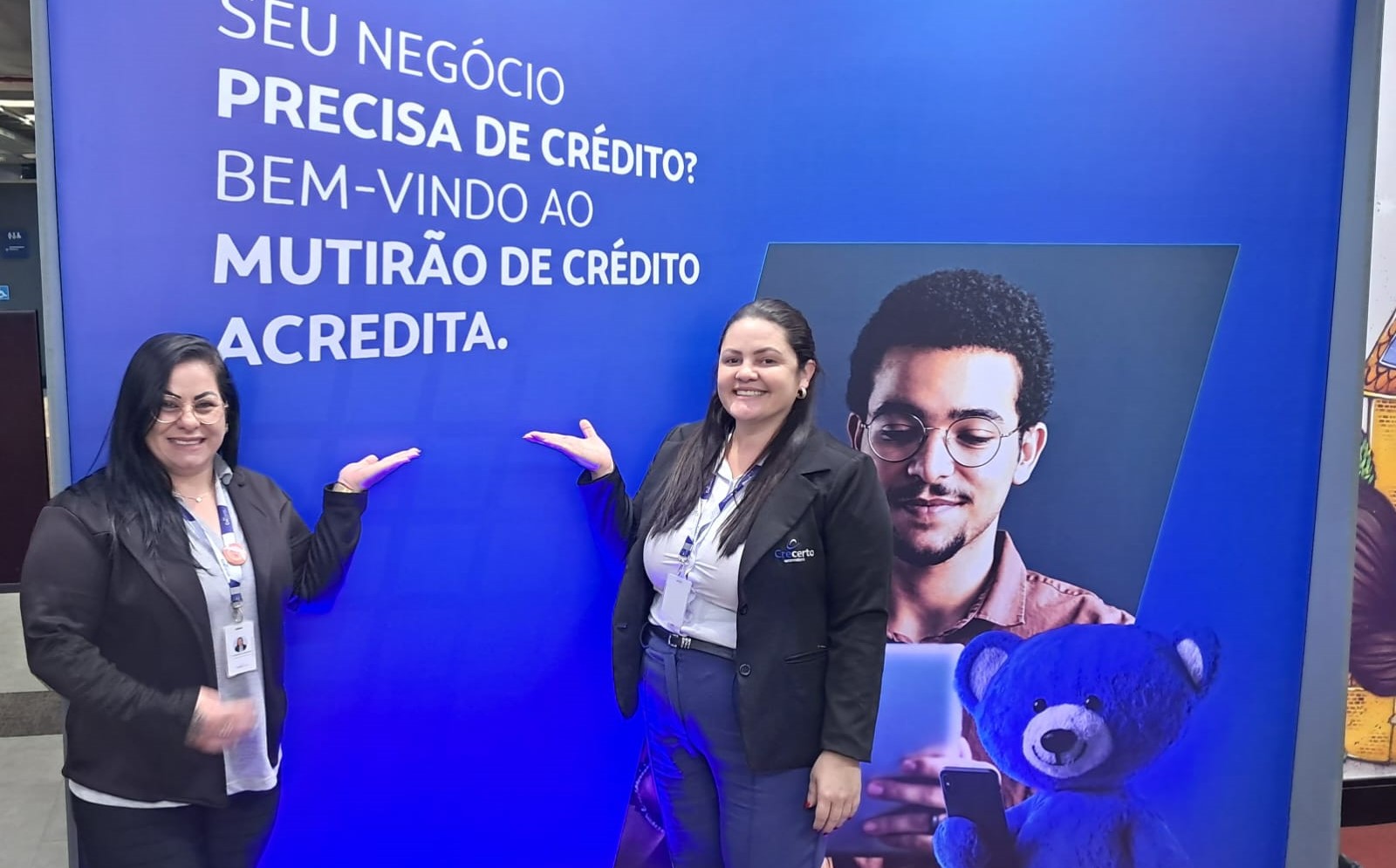 Presença no Mutirão de Crédito Acredita em Chapecó