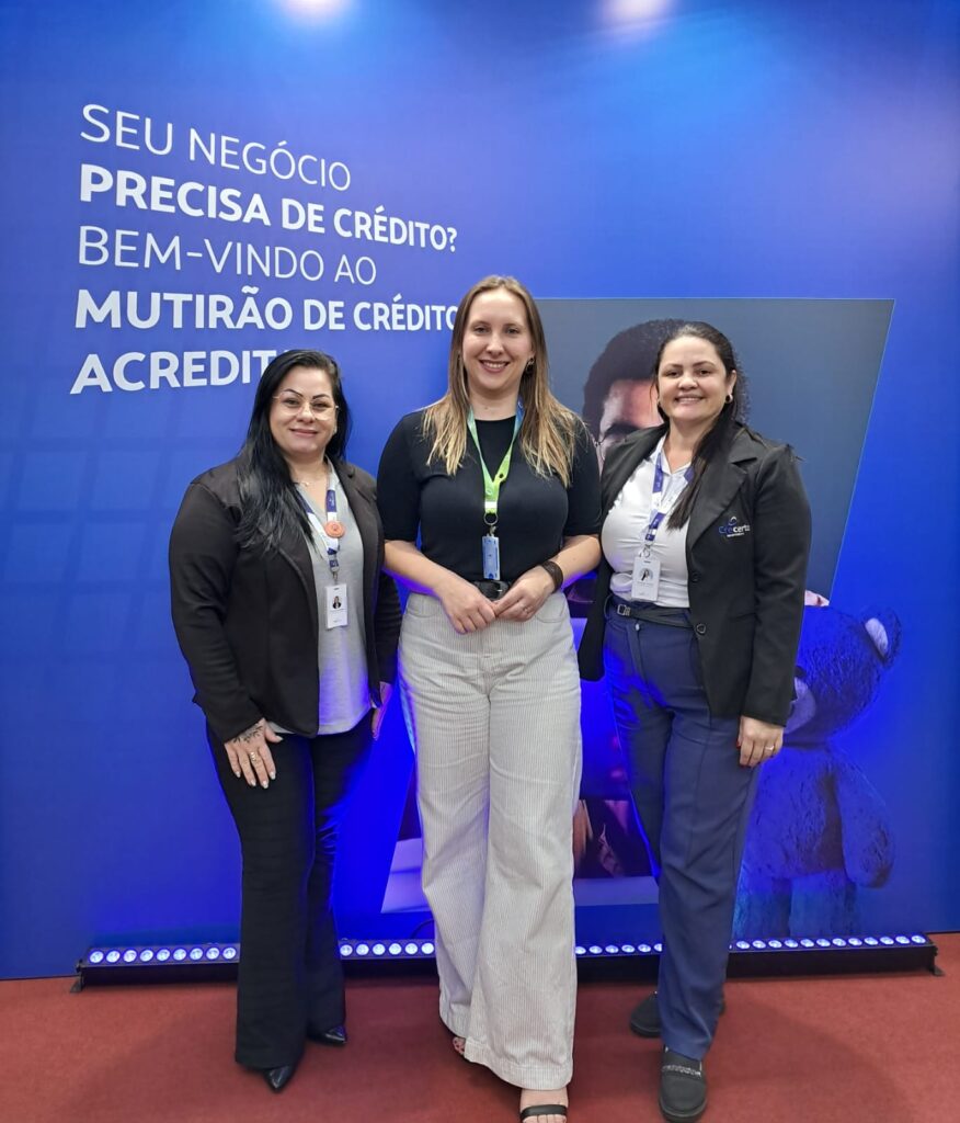 Presença no Mutirão de Crédito Acredita em Chapecó