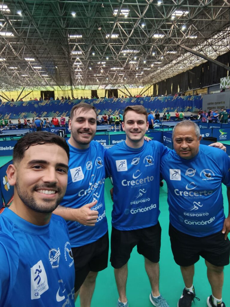 Guilherme Teodoro brilha no Brasileirão de Verão e consagra temporada do tênis de mesa concordiense