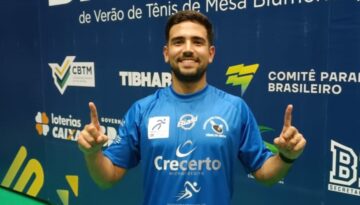 Guilherme Teodoro brilha no Brasileirão de Verão e consagra temporada do tênis de mesa concordiense