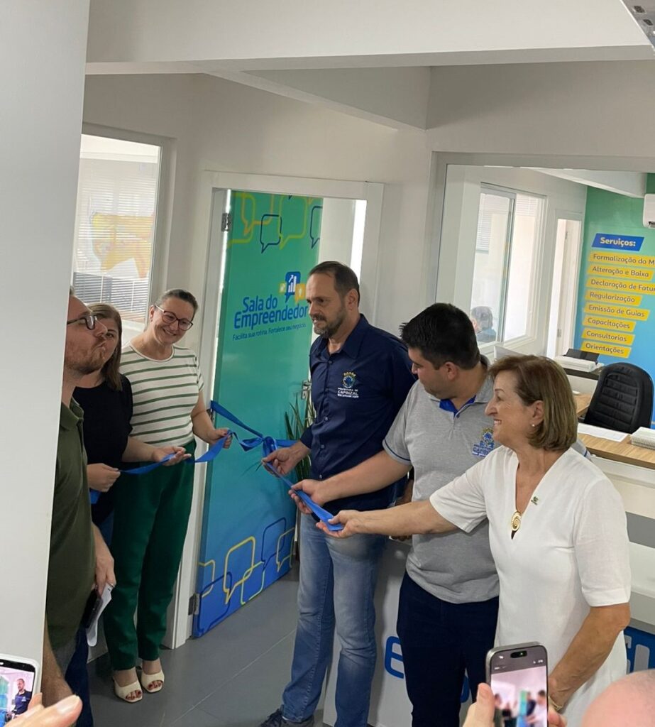 Capinzal inaugura Sala do Empreendedor para fortalecer negócios locais