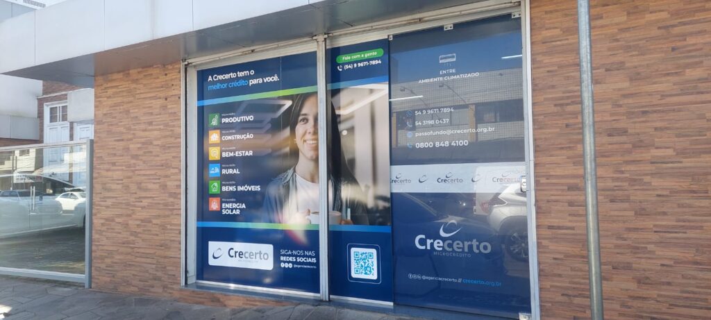 Cliente da Crecerto de Passo Fundo é primeira beneficiada com FAMPE Microcrédito