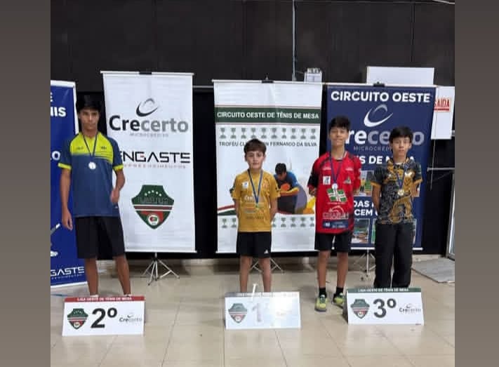 Concórdia conquista título geral da 1ª etapa do Circuito Oeste Crecerto/2026