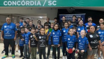 Concórdia conquista título geral da 1ª etapa do Circuito Oeste Crecerto/2026