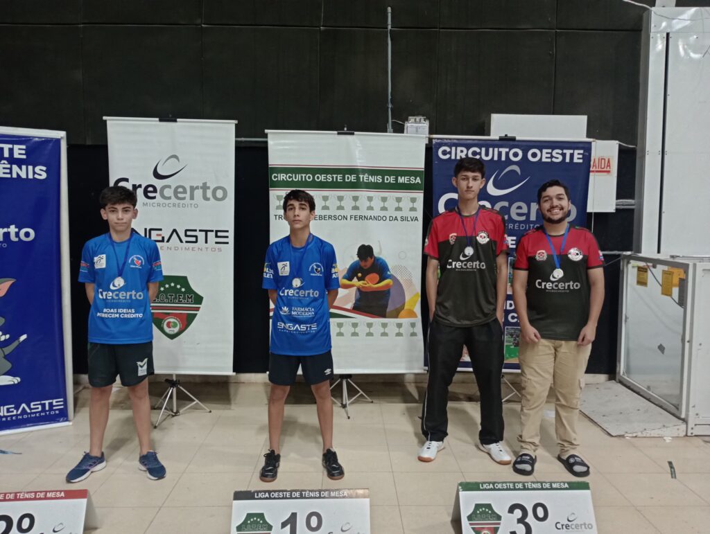 Concórdia conquista título geral da 1ª etapa do Circuito Oeste Crecerto/2026