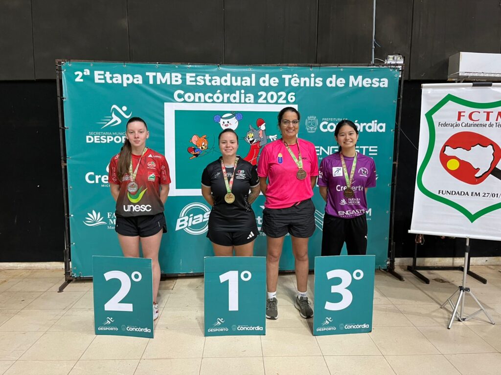 Concórdia conquista título geral da 1ª etapa do Circuito Oeste Crecerto/2026