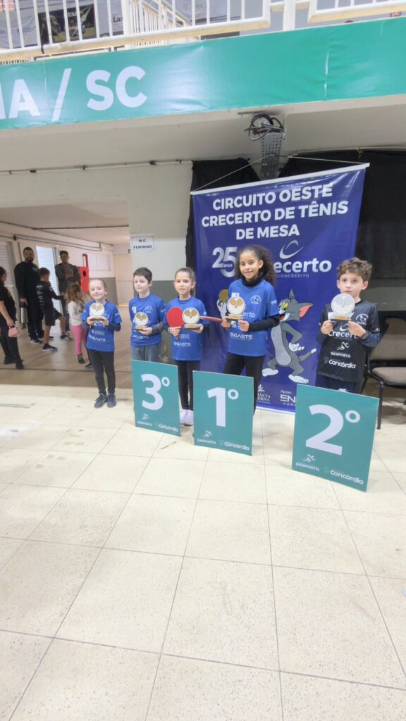 Concórdia conquista título geral da 1ª etapa do Circuito Oeste Crecerto/2026