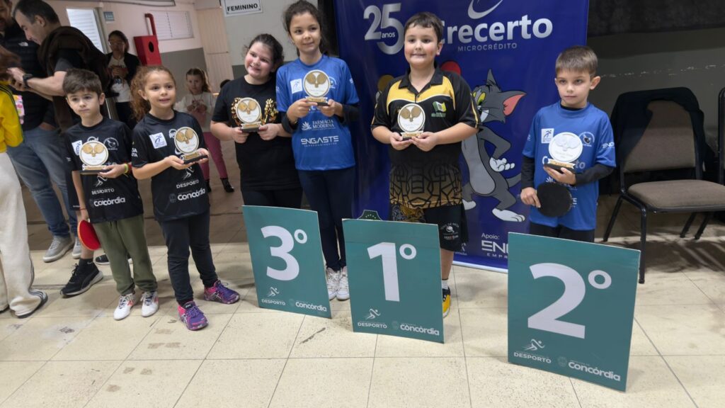 Concórdia conquista título geral da 1ª etapa do Circuito Oeste Crecerto/2026
