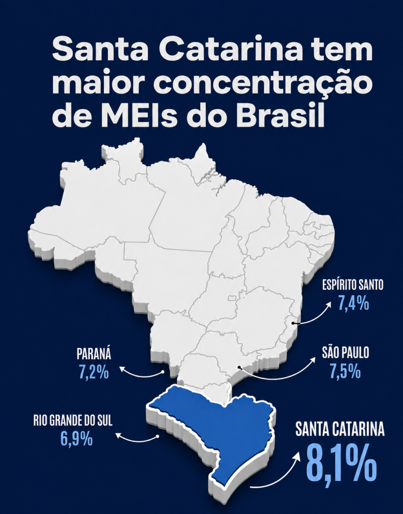Santa Catarina registra crescimento no empreendedorismo