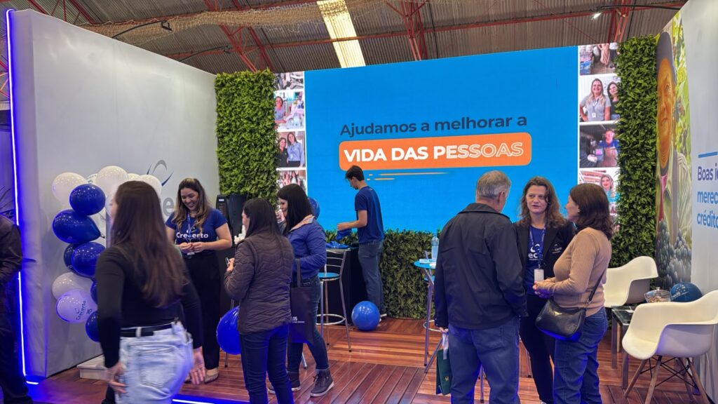 Nossa estreia na ExpoVideira 2026 com estande movimentado