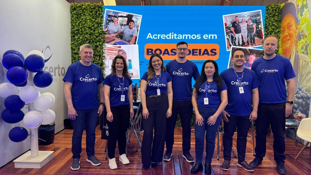 Nossa estreia na ExpoVideira 2026 com estande movimentado